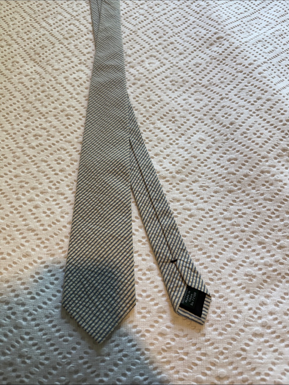 Seersucker Tie